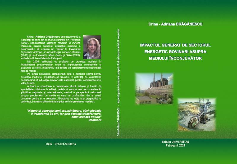 IMPACTUL GENERAT DE SECTORUL ENERGETIC ROVINARI ASUPRA MEDIULUI ÎNCONJURĂTOR