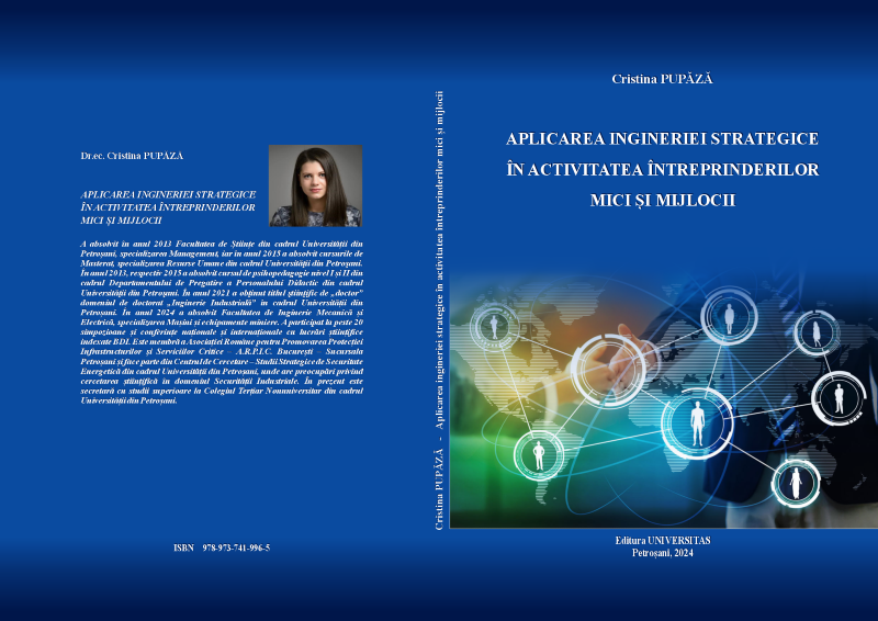 APLICAREA INGINERIEI STRATEGICE ÎN ACTIVITATEA ÎNTREPRINDERILOR MICI ȘI MIJLOCII