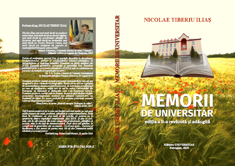 MEMORII DE UNIVERSITAR – ediția a II-a revăzută și adăugită