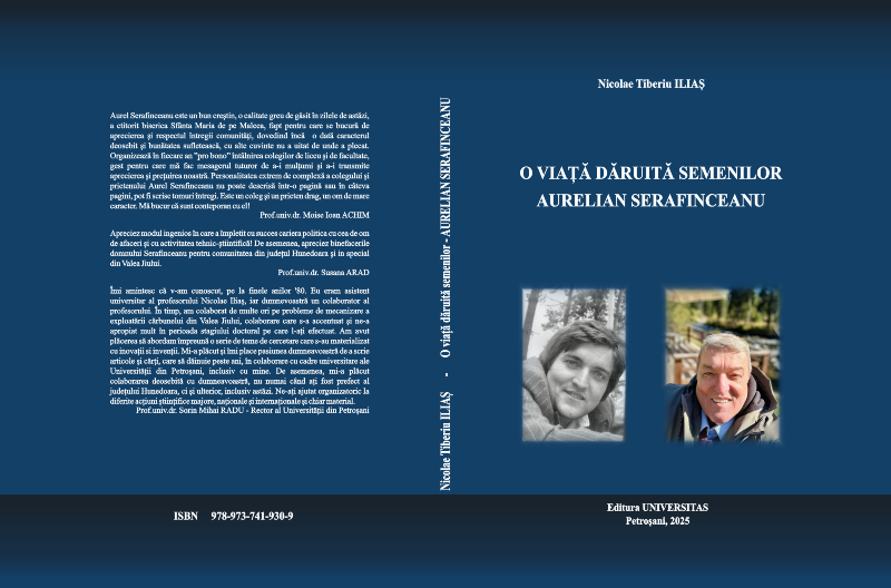 O VIAȚĂ DĂRUITĂ SEMENILOR – AURELIAN SERAFINCEANU
